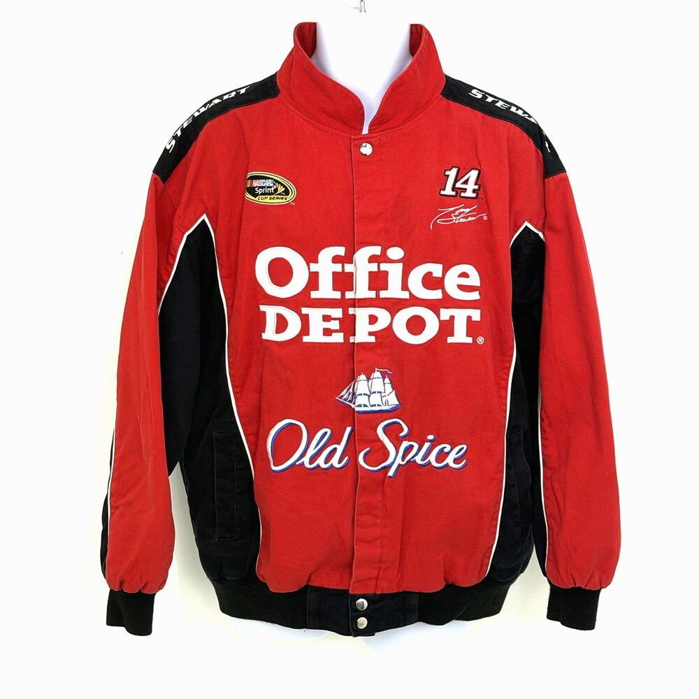 VTG Winner's Circle NASCAR Tony Stewarr #14 Office Depot Racing Jacket XL